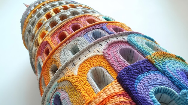 Farebná detailná výšivka na látke